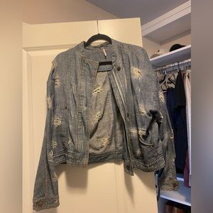 Free people jean jacket